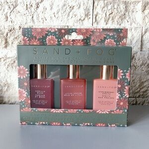 Sand and Fog Eau De Parfum Oil rollers vanilla lychee dream, strawberry spritz